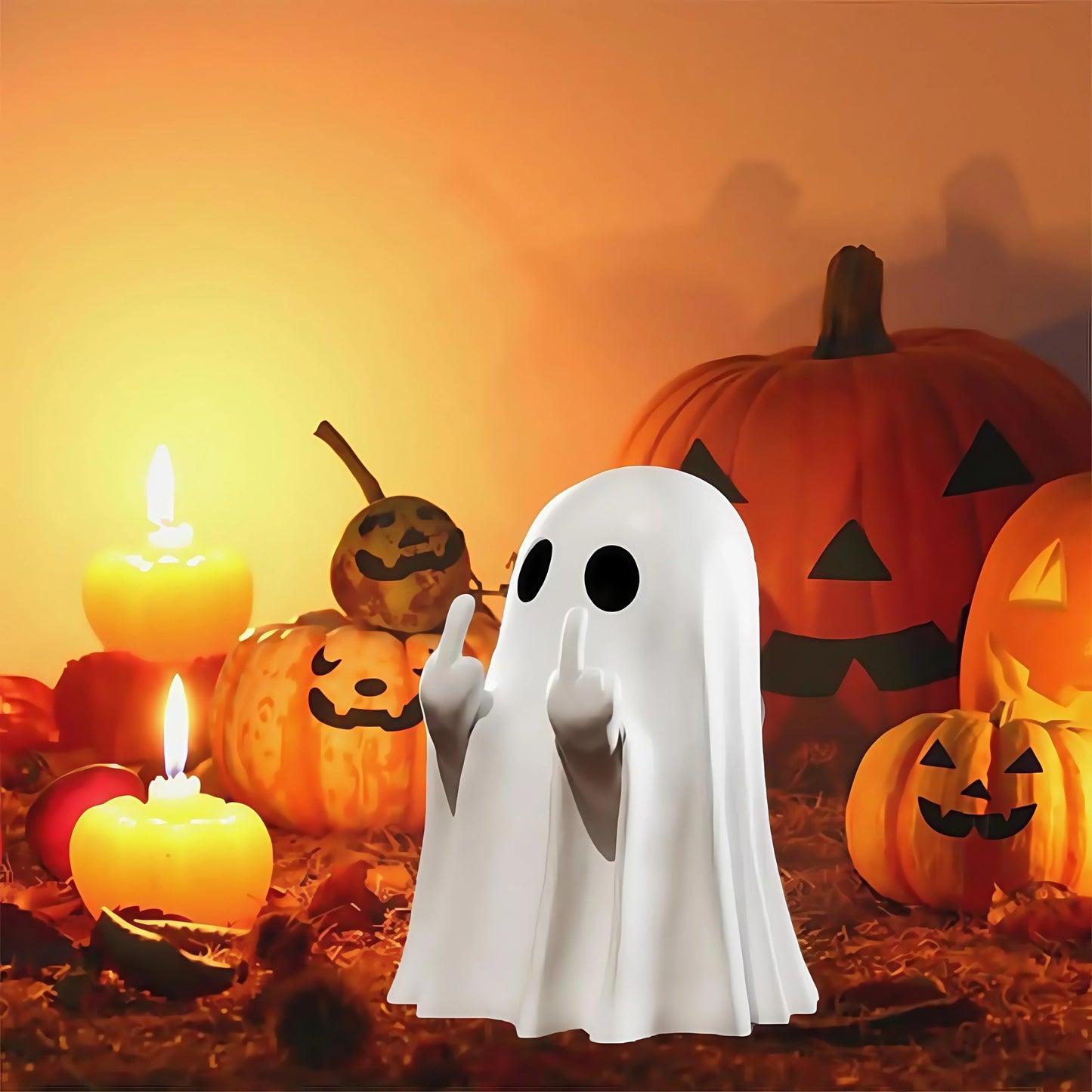 Playful Ghost Decor Statue™