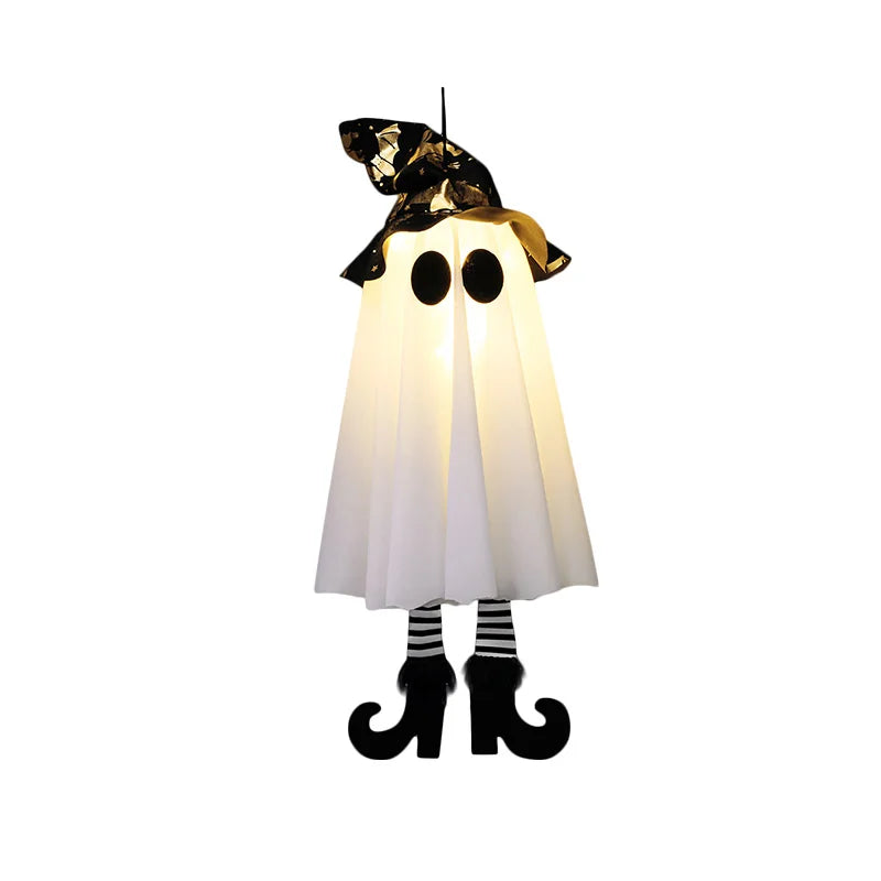 Enchanting LED Witch & Ghost Decorations™