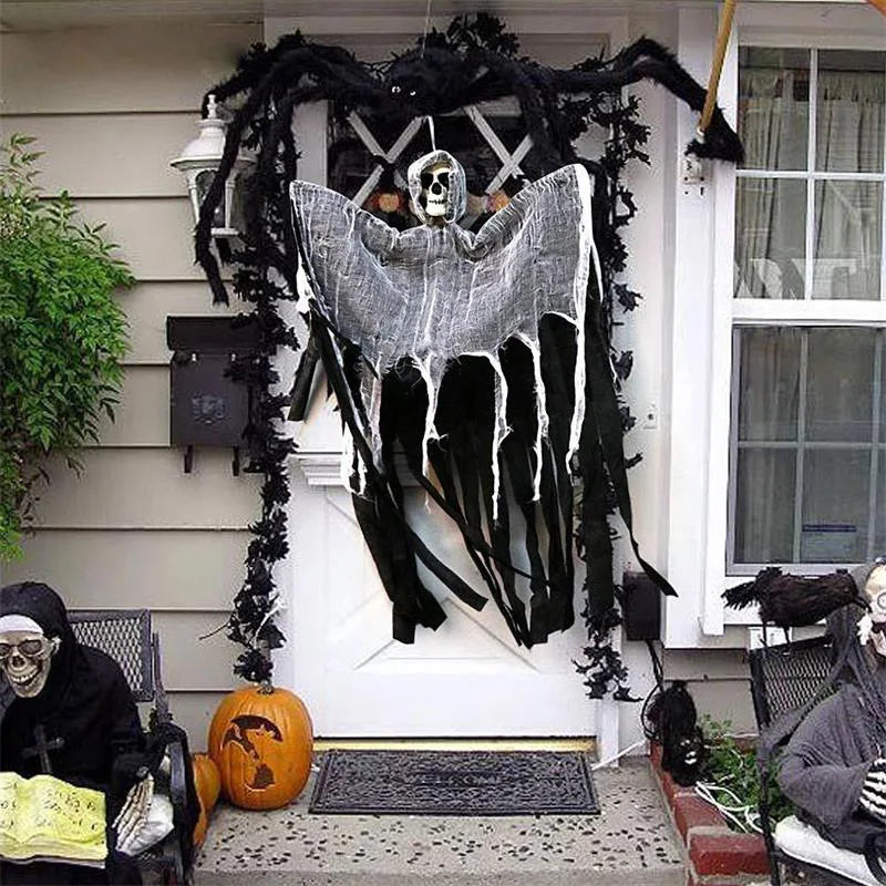 Haunting Hanging Skull Ghost Ornament™