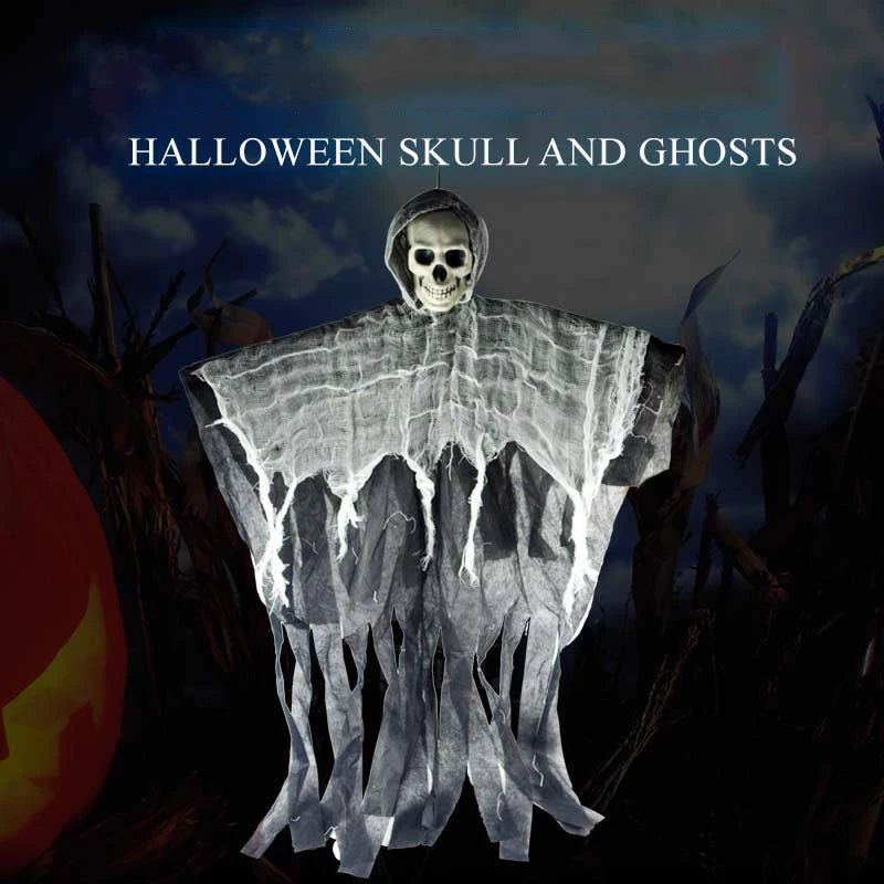 Haunting Hanging Skull Ghost Ornament™
