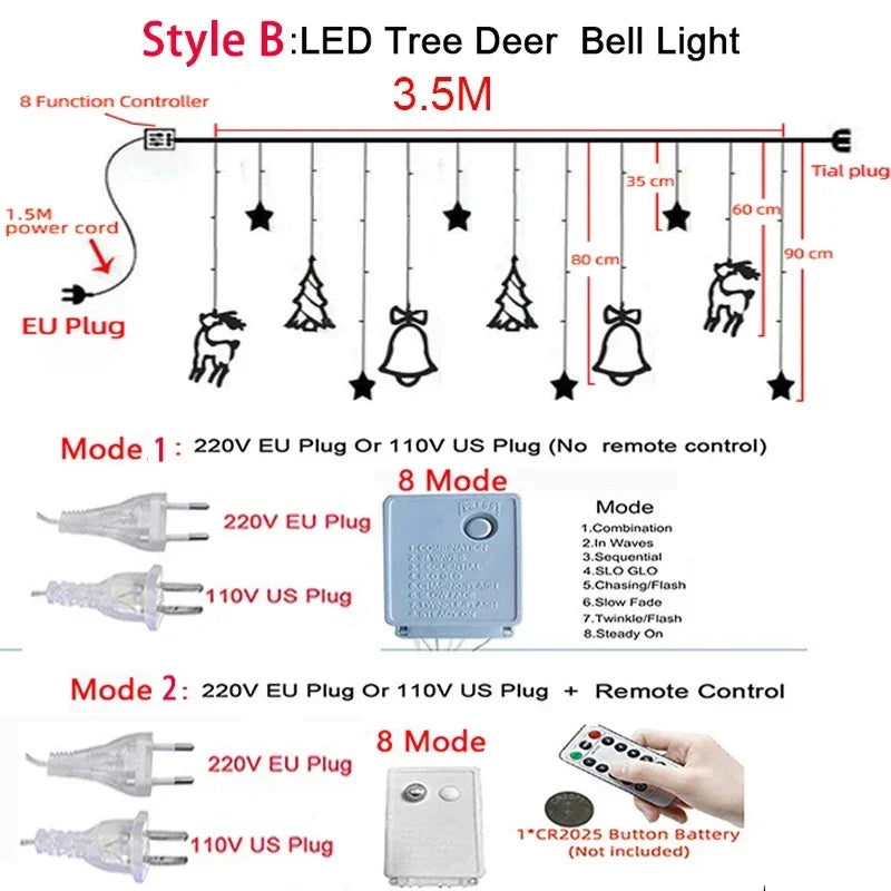 Magical Star Garland LightsTM