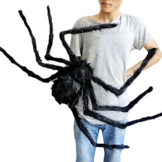 Giant Plush Spider Halloween Decor™