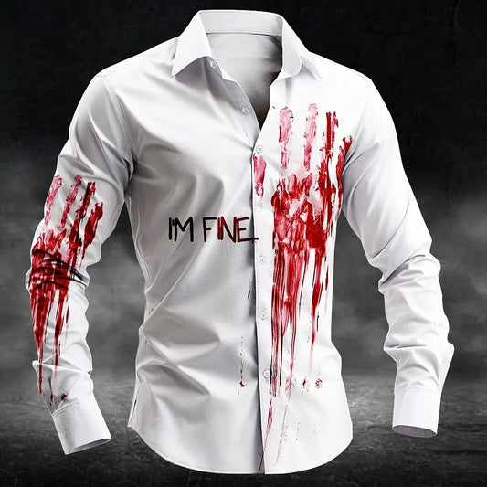 Dark Punk Blood Stains Shirt™