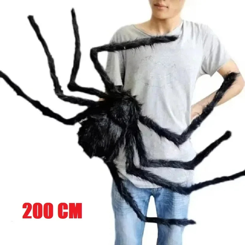 Giant Plush Spider Halloween Decor™