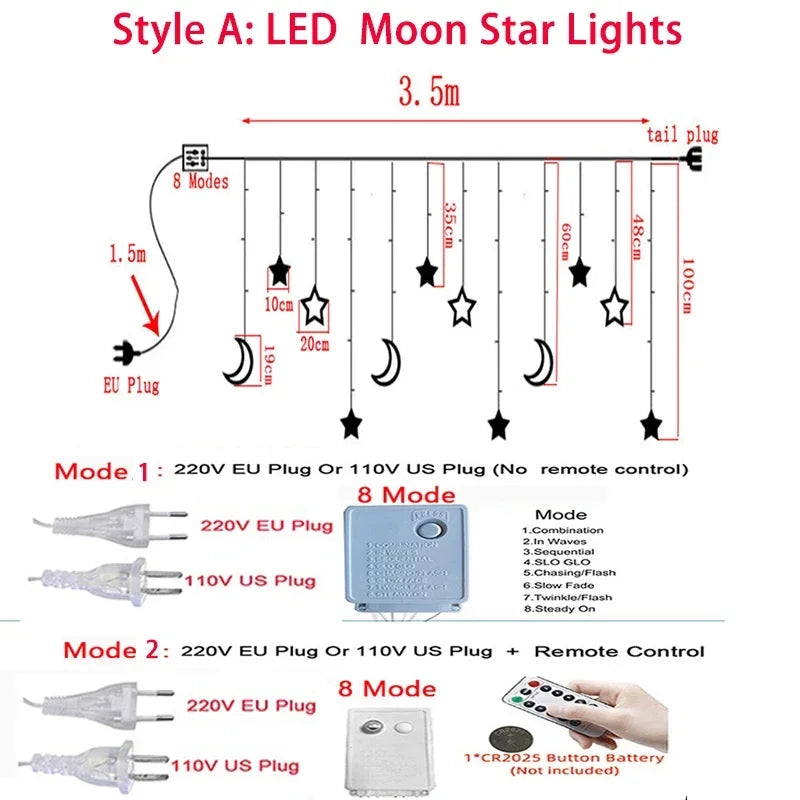 Magical Star Garland LightsTM